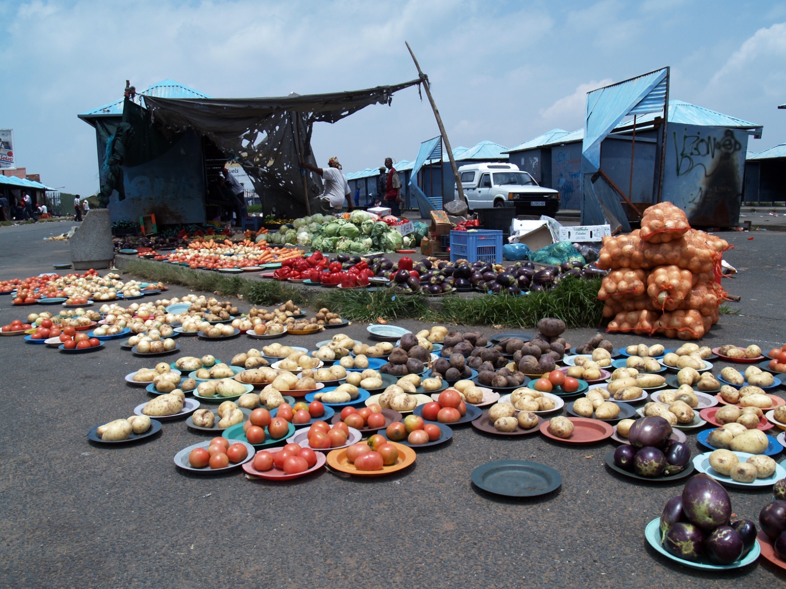 Soweto, Vegetable market